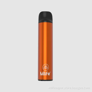 1000 Puffs One Time Use Disposable E Cigarettes Custom Nic-salt Prefill